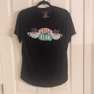 Black Central Perk Graphic T-Shirt